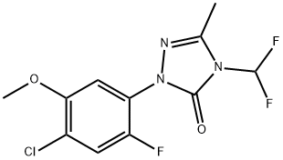 2-(4-chloro-2-fluoro-5-methoxyphenyl)-4-(difluoromethyl)-5-methyl-2H-1,2,4-triazol-3(4H)-one
