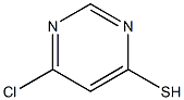 4-Pyrimidinethiol, 6-chloro- (6CI)