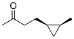 2-Butanone, 4-(2-methylcyclopropyl)-, cis- (9CI)