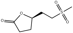 2(3H)-Furanone, dihydro-5-(2-(methylsulfonyl)ethyl)-, (R)-
