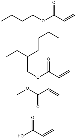 2-丙烯酸与2-丙烯酸丁酯-2-丙烯酸-2-乙基己酯和2-丙烯酸甲酯的聚合物