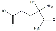Glutaramic  acid,  4-amino-4-hydroxy-  (6CI)