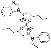 bis[1H-benzimidazole-1-pentylammonium] sulphate