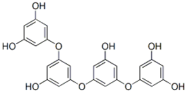 1,3-Benzenediol, 5,5'-[oxybis[(5-hydroxy-3,1-phenylene)oxy]]bis-, coupled with diazotized 3,3'-dimethoxy[1,1'-biphenyl]-4,4'-diamine, sodium salt