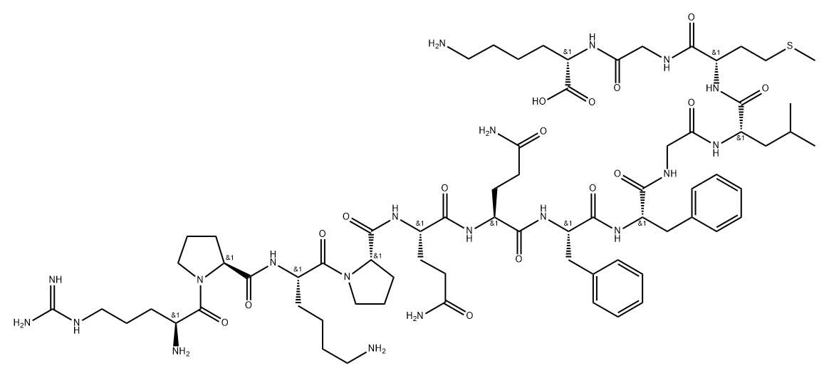 substance P, Gly(12)-Lys(13)-