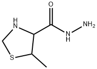 4-Thiazolidinecarboxylicacid,5-methyl-,hydrazide(6CI)