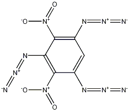 1,3,5-Triazido-2,4-dinitro-benzene