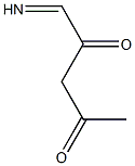 2,4-Pentanedione, 1-imino- (6CI)