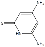 2-Pyridinethiol,4,6-diamino-(6CI)