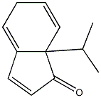 1H-Inden-1-one,5,7a-dihydro-7a-(1-methylethyl)-(9CI)
