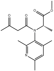 methyl (2S)-2-[3-oxobutanoyl-(2,4,6-trimethylpyridin-3-yl)amino]propanoate