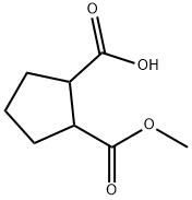1,2-CYCLOPENTANEDICARBOXYLIC ACID, 1-METHYL ESTER