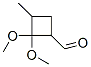 Cyclobutanecarboxaldehyde, 2,2-dimethoxy-3-methyl- (9CI)