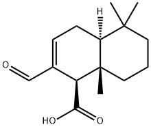 [1R,(-)]-2-Formyl-1,4,4aα,5,6,7,8,8a-octahydro-5,5,8aβ-trimethyl-1β-naphthalenecarboxylic acid