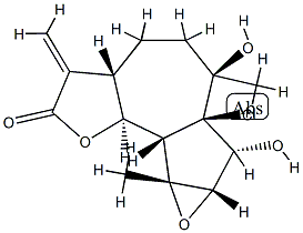(3aS)-6aβ-Chloro-3aβ,4,5,6,6a,7,7aβ,8a,8bβ,8cα-decahydro-6β,7α-dihydroxy-6,8aβ-dimethyl-3-methyleneoxireno[2,3]azuleno[4,5-b]furan-2(3H)-one