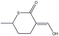 Hexanoic acid, 2-(hydroxymethylene)-5-mercapto-, delta-(thio lactone) (6CI)