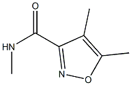 3-Isoxazolecarboxamide,N,4,5-trimethyl-(6CI)