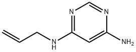 Pyrimidine, 4-(allylamino)-6-amino- (6CI)