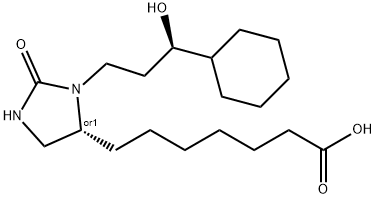 5-(6-carboxyhexyl)-1-(3-cyclohexane-3-hydroxypropyl)-5-deoxyhydantoin