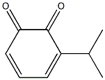3,5-Cyclohexadiene-1,2-dione,3-(1-methylethyl)-(9CI)