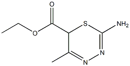 6H-1,3,4-Thiadiazine-6-carboxylicacid,2-amino-5-methyl-,ethylester(6CI,9CI)