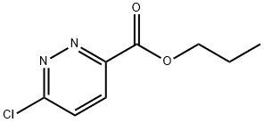 3-PYRIDAZINECARBOXYLIC ACID, 6-CHLORO-, PROPYL ESTER