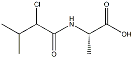 Alanine,  N-(2-chloro-3-methylbutyryl)-  (6CI)