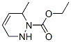 1(2H)-Pyridazinecarboxylic  acid,  3,6-dihydro-6-methyl-,  ethyl  ester