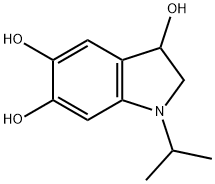 1H-Indole-3,5,6-triol, 2,3-dihydro-1-(1-methylethyl)- (9CI)