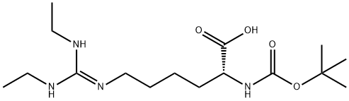 N6-[双(乙基氨基)亚甲基]-N2-[(1,1-二甲基乙氧基)羰基]-D-赖氨酸