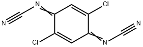 N,N'-Dicyano-2,5-dichloro-2,5-cyclohexadiene-1,4-diimine
