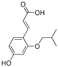 3-[4-hydroxy(2-methylpropoxy)phenyl]acrylic acid