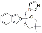 1-[(2-benzofuran-2-yl-5,5-dimethyl-1,3-dioxan-2-yl)methyl]imidazole