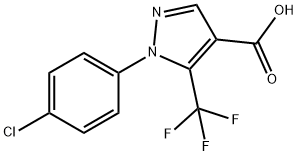 2-(4-氯苯基)-3-(三氟甲基)吡唑-4-羧酸