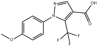 1-(4-甲氧苯基)-5-(三氟甲基)-1H-吡唑-4-羧酸