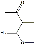 Acetoacetimidic acid, 2-methyl-, methyl ester (6CI)
