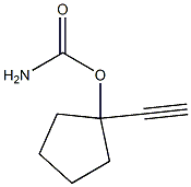 Carbamic acid, 1-ethynylcyclopentyl ester (6CI)