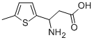 3-AMINO-3-(5-METHYL-THIOPHEN-2-YL)-PROPIONIC ACID