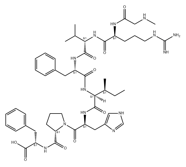 angiotensin II, Sar(1)-Phe(4)-