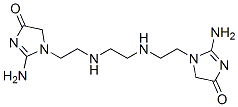1,1'-[ethane-1,2-diylbis(iminoethane-2,1-diyl)]bis[2-amino-1,5-dihydro-4H-imidazol-4-one]