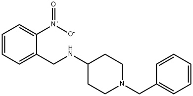1-Benzyl-N-[(2-nitrophenyl)-methyl]piperidin-4-amine