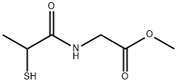 Glycine, N-(2-Mercapto-1-oxopropyl)-, Methyl ester