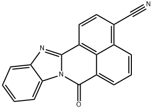 7H-Benzimidazo[2,1-a]benz[de]isoquinoline-3-carbonitrile, 7-oxo-