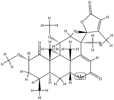 [17R,13α,(-)]-7α,17-Dihydroxy-2α,11α-dimethoxy-4β,8-dimethyl-1-oxo-24-nor-16,17-seco-5α-chola-14,20(22)-diene-16,23-dioic acid 16,7:23,17-dilactone
