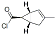 Bicyclo[3.1.0]hex-2-ene-6-carbonyl chloride, 3-methyl-, [1S-(1alpha,5alpha,6alpha)]- (9CI)