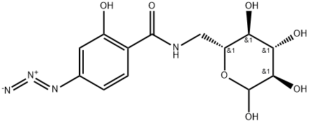 6-[(4-叠氮基-2-羟基苯甲酰基)氨基]-6-脱氧-D-吡喃葡萄糖