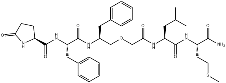 substance P (6-11), pGlu(6)-Phe(8)-psi-(methyleneoxy)-Gly(9)-
