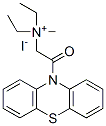 diethyl-methyl-(2-oxo-2-phenothiazin-10-yl-ethyl)azanium iodide