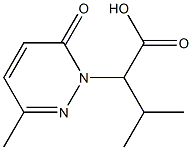 1(6H)-Pyridazineacetic  acid,  -alpha--isopropyl-3-methyl-6-oxo-  (6CI)