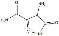 2-Pyrazoline-3-carboxamide4-amino-5-oxo-(6CI)
